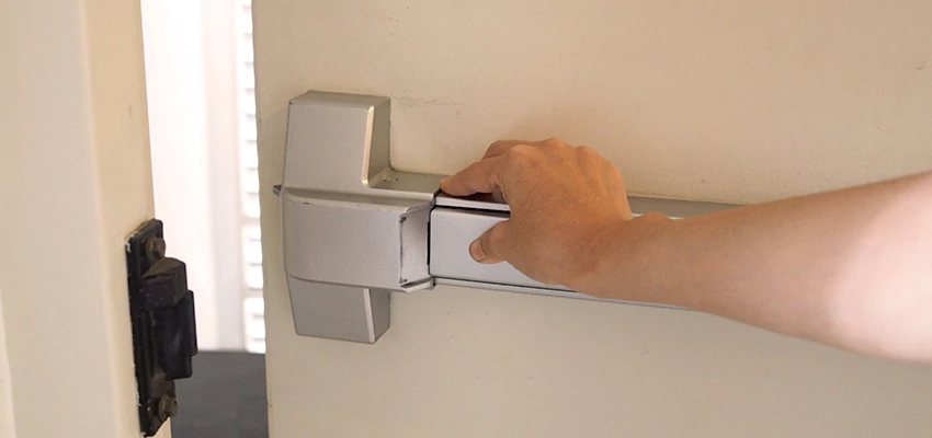 Roller Gate Panic Bar Installation in Tulare, California
